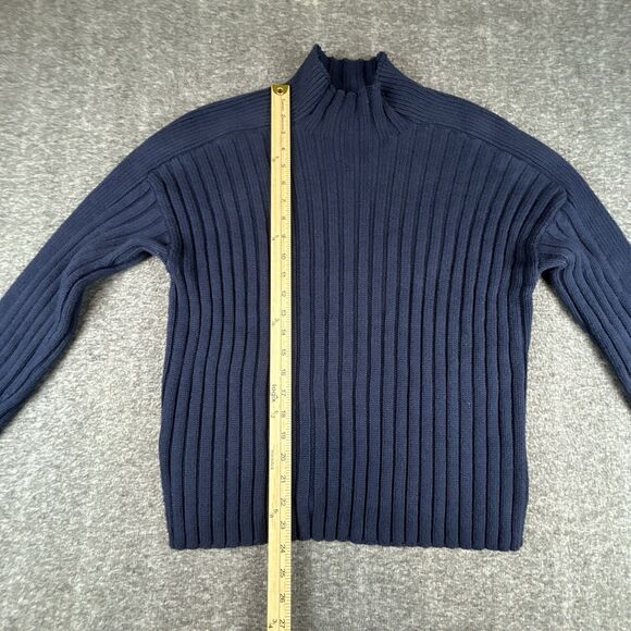 Lot of 2 Abercrombie Ribbed Sweater Womens M & Gap Cable Knit Sweater Womens M - Picture 12 of 14